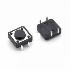 Botón para circuito impreso de 12mm