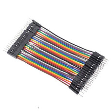 Cables jumper macho - macho 10 cm
