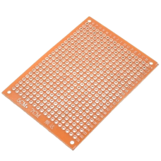 PCB perforada cobre