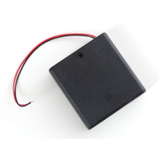 Porta Bateria 4 Baterias AA Con Switch