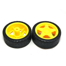 Rueda con cobertura para robot